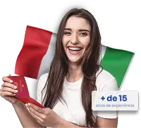 Mulher com bandeira